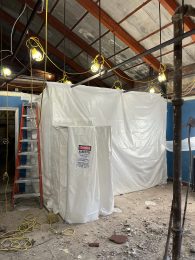 Asbestos-Abatement in 3rd Floor Bathroom